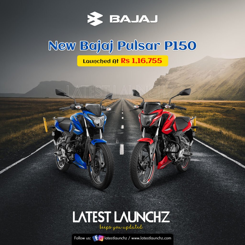 New Bajaj Pulsar P150 Launched At Rs 1,16,755