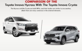 Comparison Of The Toyota Innova Hycross With The Toyota Innova Crysta