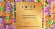 Kumkumadi oil face sheet mask